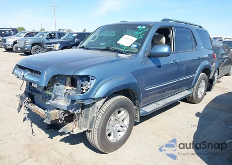 2005 Toyota Sequoia Sr5 V8 from USA, damaged, VIN 5TDBT44A15S251768